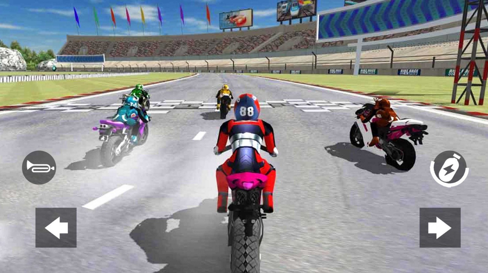 MotorbikeKickRace游戏